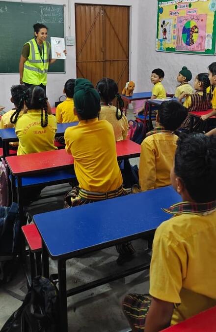 Teaching schoolchildren about rabies