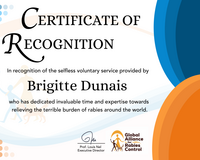 Special thank you to Dr Brigitte Dunais