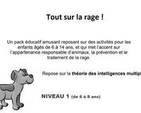 All About Rabies Lesson Plan Ages 6-8 French