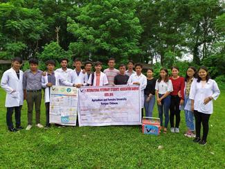 IVSA Rampur student group, a shortlisted nominee for the GARC World Rabies Day awards 2020.