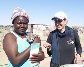 Have-A-Heart Namibia, GARC World Rabies Day awards nominee activities 2020, including vaccination.