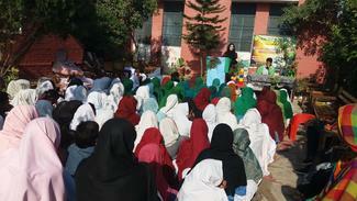 Miss Mamoona Arshad, GARC World Rabies Day awards nominee activities 2020, including educating school children.