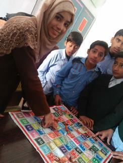 Miss Mamoona Arshad, GARC World Rabies Day awards nominee activities 2020, including using interactive materials and games for education.