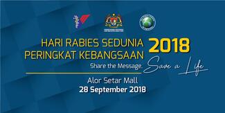 Malaysia World Rabies Day 2018 will be held on Friday, 28th September 2018.  The event will take place at Kedah State, Malaysia. Opening ceremony by Director General of Department of Veterinary Services Malaysia
