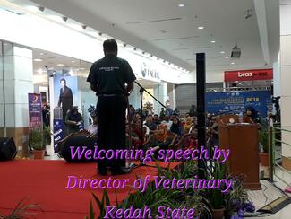 Welcoming speech- Director of Vet State Kedah