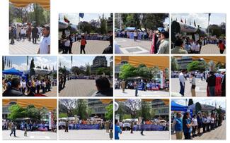 Inauguración Feria Educativa "Viva feliz, viva sin rabia, unidos contra la Rabia" Fotografía: Frecuencia Policial