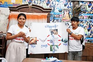 World Rabies Day 2019 :  Raising Community Awareness of Rabies by CAMBOHUN Students.