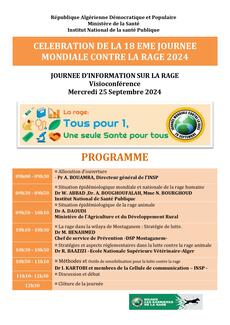 Programme de la journée