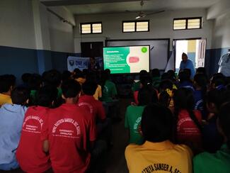 School awareness program on Rabies is conducted on Nepal Rastriya Shamsher Secondary School at Gaindakot by Susmita Bhandari with the help of two organization One Health Nepal and Rotaract Club of Gaindakot.