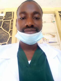 Dr. Abdullahi on duty