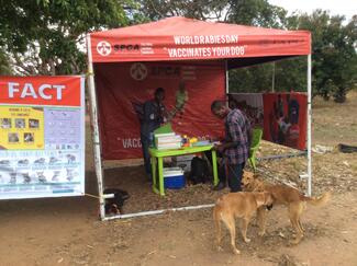 Vaccination center