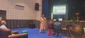 Dr. Pallabi Thakuria, Faculty, LCVSc, presenting on the occasion of World Rabies Day, 2024