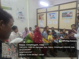 Health talk at UHTC