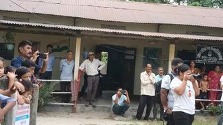Rabies awareness talk at Gorhpal, Bishwanath District