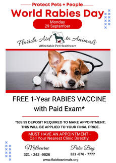 world rabies day in brevard county florida
