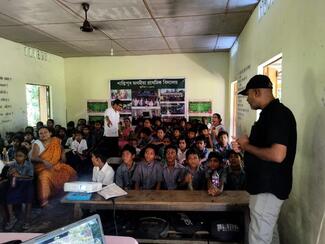 Awareness campaign by Dr. A.J Nath. Z