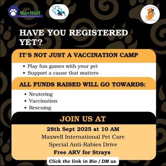 This a post for our Anti Rabies Drive which will happen today. 