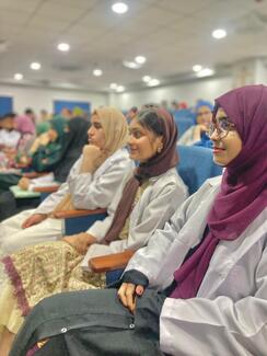 Biotech students 