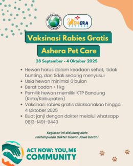 Free Rabies Vaccinagion Poster