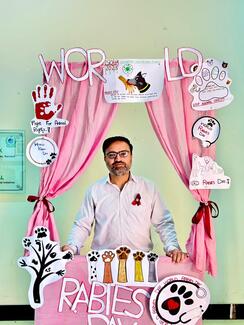 Convener Dr. Waqas Ahmed of ohs- nrwl campus 