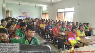 Students participated awareness program 