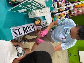 St. Roch Animal Bite Center is supporting veterinary missions and rabies awareness education in communities. By caring for animals, we are protecting families and moving closer to a rabies-free future.