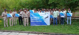 Training of the frontline staff of the Tadoba Andhari Tiger Reserve, Maharashtra