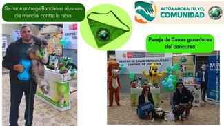 ENTREGA DE MATERIAL DIFUSION ALUSIVO Y GANADOR DEL CONCURSO