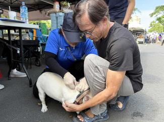 2025 WRD pet rabies vaccination activity at Chiayi County, Taiwan