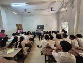 An awareness class on rabies prevention and control was organized for high school students with the objective of educating young minds about this deadly yet preventable disease at Government Higher Secondary School,  Kumbala, Kasaragod, Kerala.