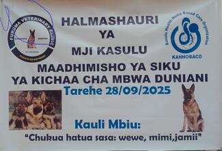 Community members gathered at Nyasha Ward for rabies awareness and vaccination campaign