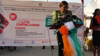 Discours du Maire d'Abobo a la population lors de la JMR 2025 en CI