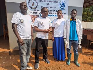 Community members gathered at Nyasha Ward for rabies awareness and vaccination campaign