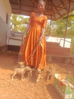 Community members gathered at Nyasha Ward for rabies awareness and vaccination campaign