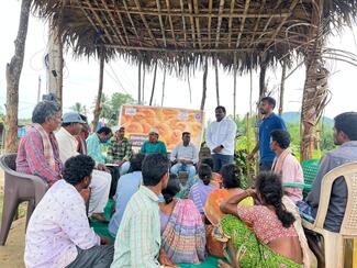  Awareness session on Rabies at ASR district of AP