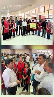 Health Education at Patient Registration Area in AIIMS Raipur