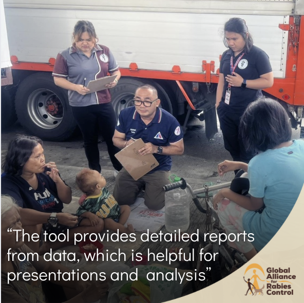 Quezon City Veterinary Department quote about GARC surveillance tools
