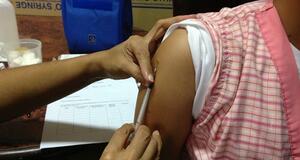 A patient receives intradermal (ID) PEP in the Philippines. Photo: GARC